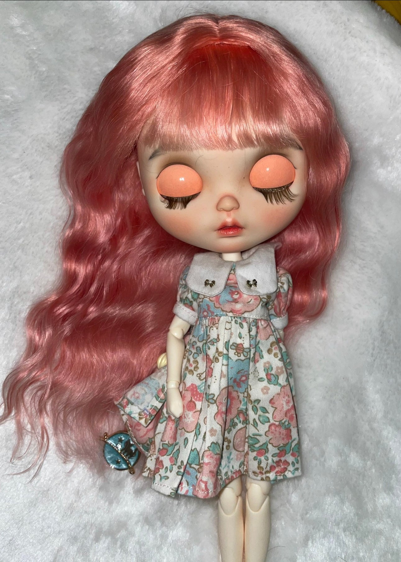 Blythe Doll Wig Mohair Wig Doll Wig 9-10 inch Doll Wig 06