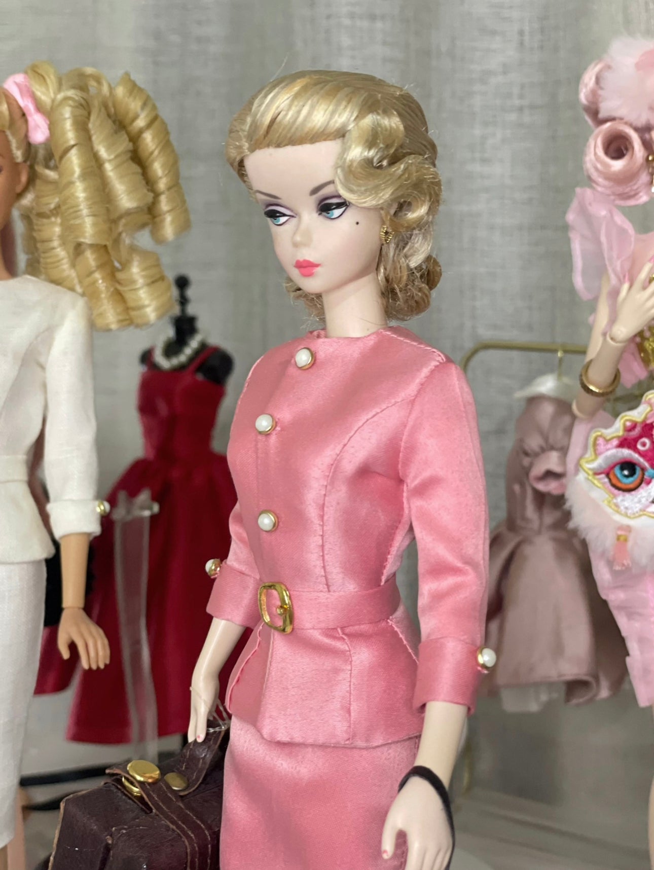 HANDMADE DRESS OUTFIT FOR 12“ DOLLS LIKE FASHION ROYALTY FR POPPY PARKER PP NU FACE 013