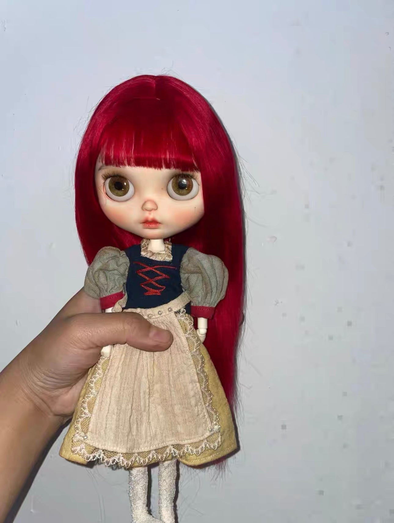 BLYTHE Wig 9-10INCH Size mohair 12