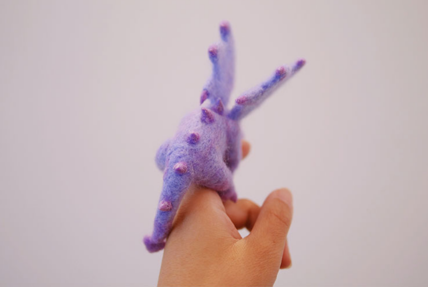 Drangon needle felted wool Material Kit Halloween Christmas Gift012