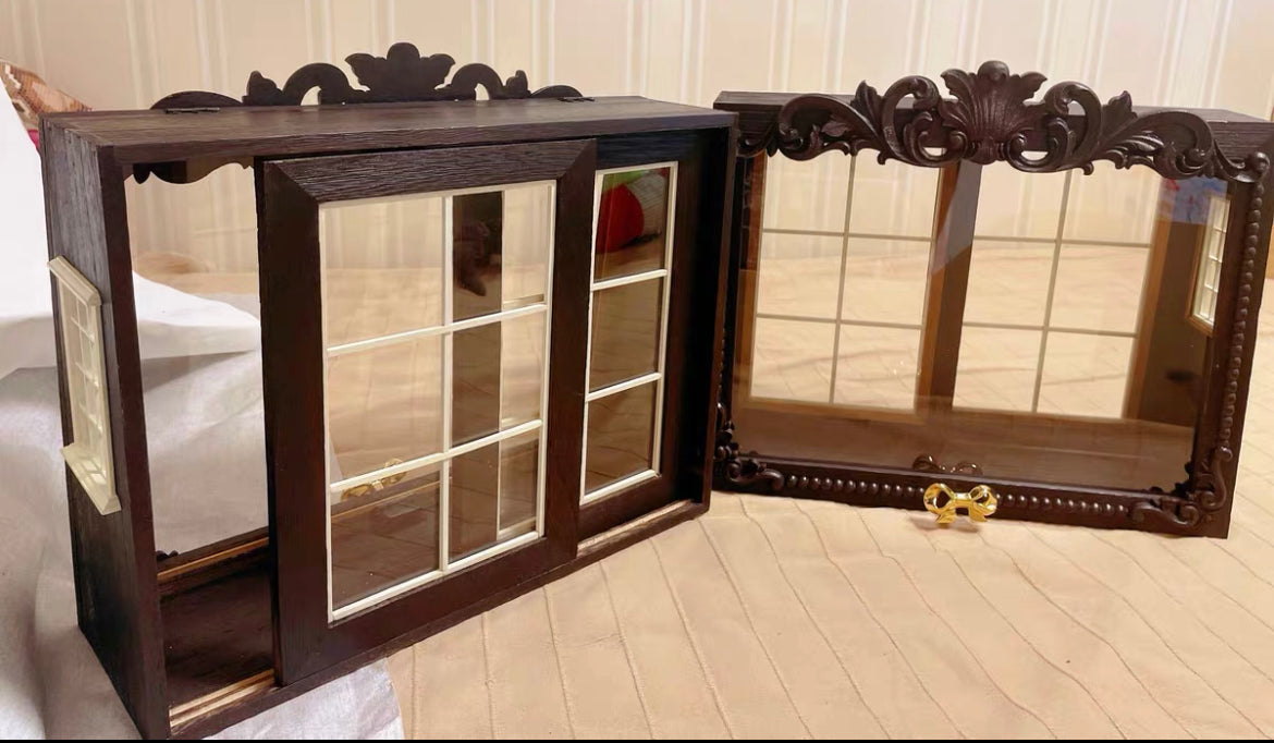 Blythe BJD DOLLHOUSE ROOMBOX for OB 24 /1/6 blythe/1/6 bjd DOLL SHOWCASE/DISPLAYCASE/CARRYCASE06