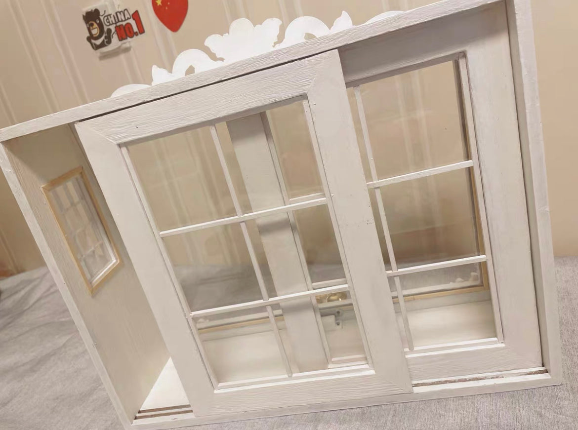 Blythe BJD DOLLHOUSE ROOMBOX for OB 24 /1/6 blythe/1/6 bjd DOLL SHOWCASE/DISPLAYCASE/CARRYCASE06
