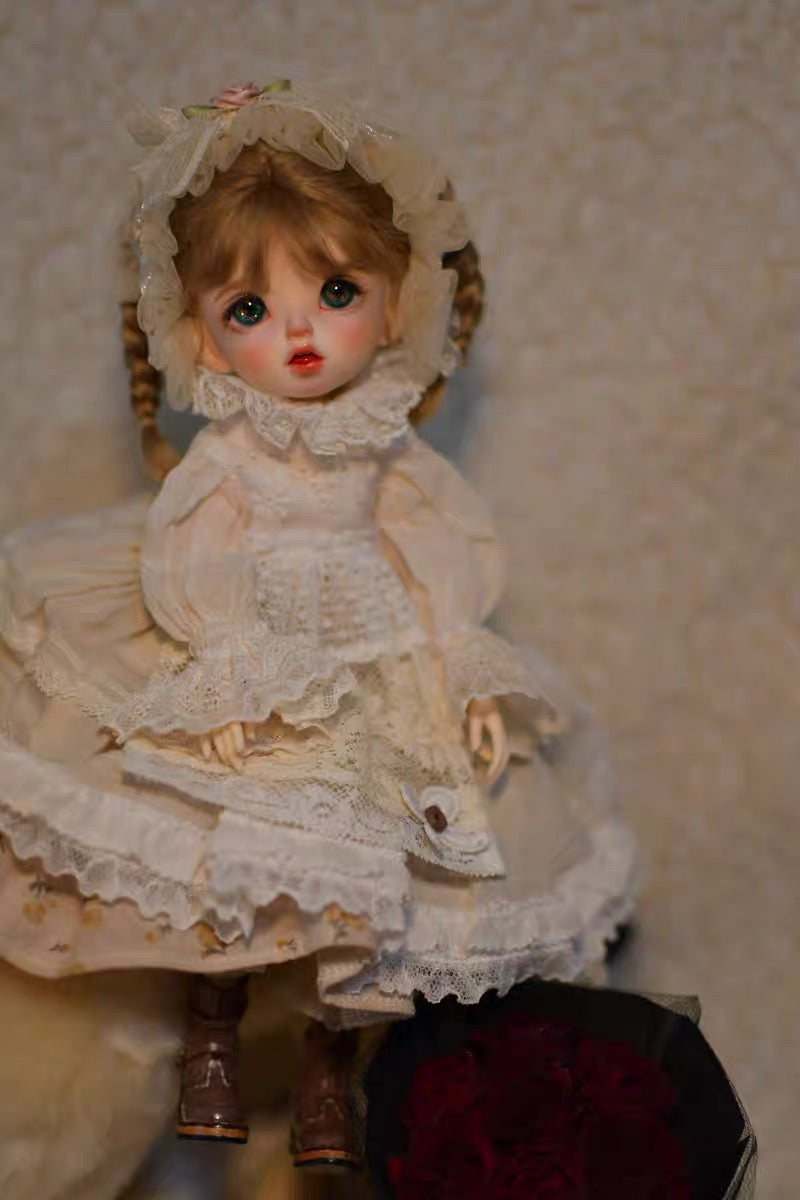 BJD Shoes Cute Short leather Boots for BLYTHE OB24 OB22 OZS Size Ball-jointed Doll