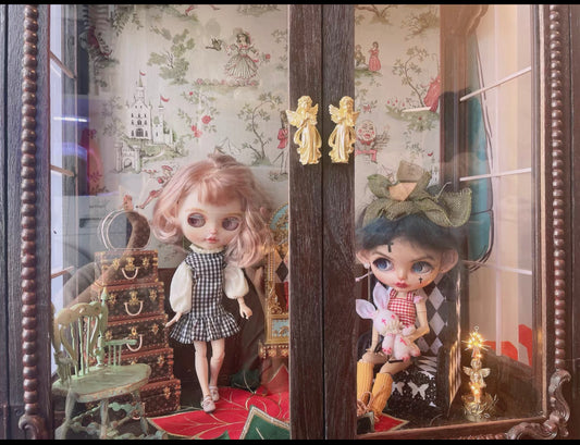 Blythe BJD dollhouse SHOW ROOM for blythe/ bjd DOLL SHOWCASE/DISPLAYCASE/CARRYCASE09