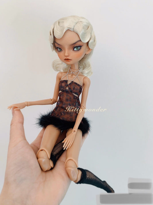 BLYTHE DOLL DRESS finished FOR OB1/6  04