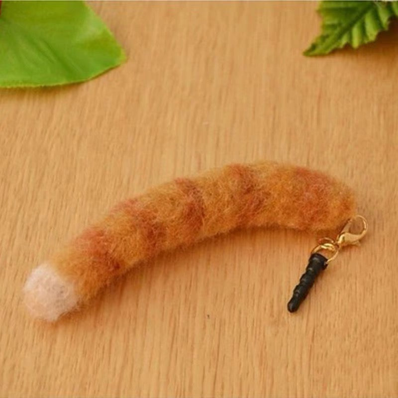 Needle Felting《Cats》needle felt Phone Case Material Kit Handmade ,Needle Felting for Beginners 051