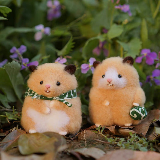 Needle Felting《Mouse》 Material Kit Handmade ,Animal Needle Felting Kit for Beginner059