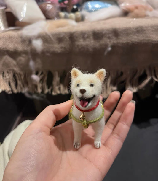 Needle Felted Dog,Made to Order02