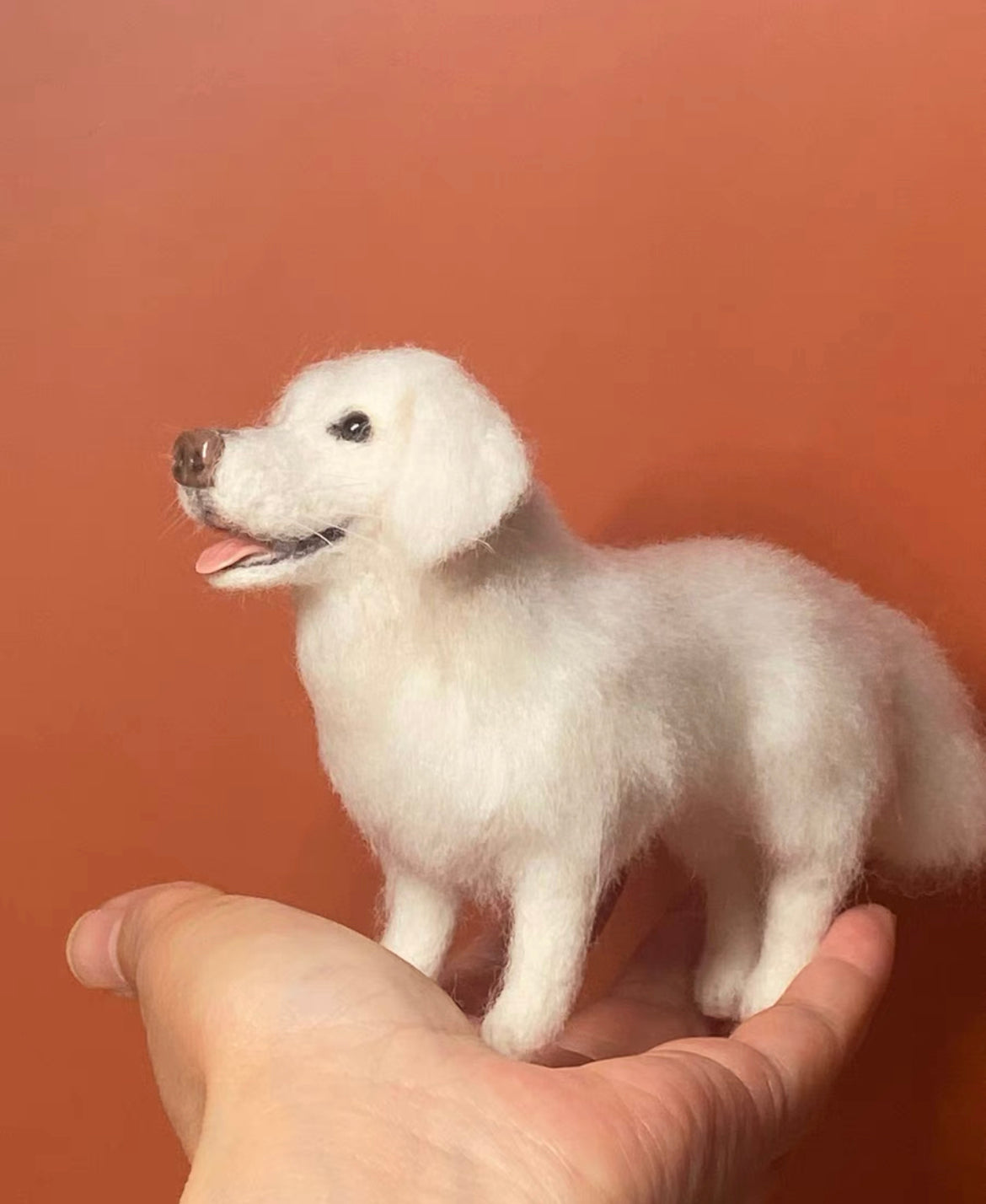 Needle FeltedDog,Made to Order 03