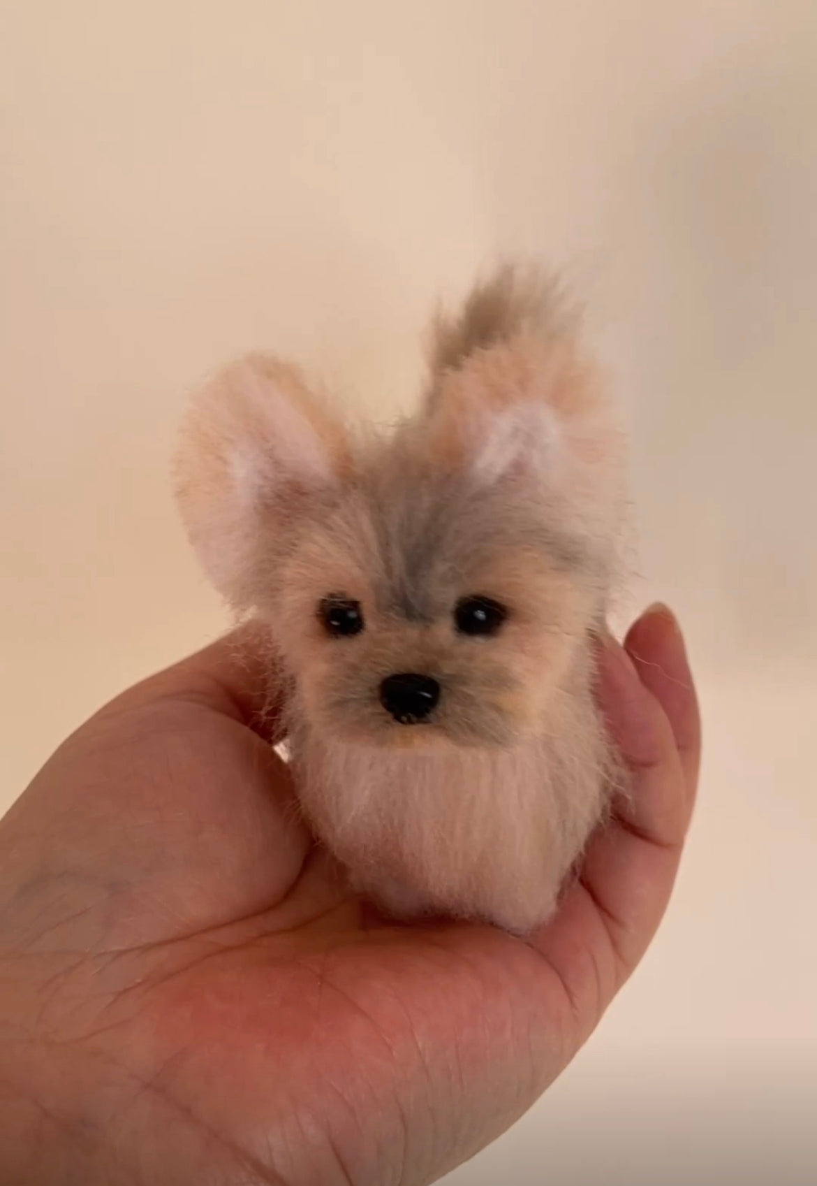 Needle Felted Dog,Made to Order06
