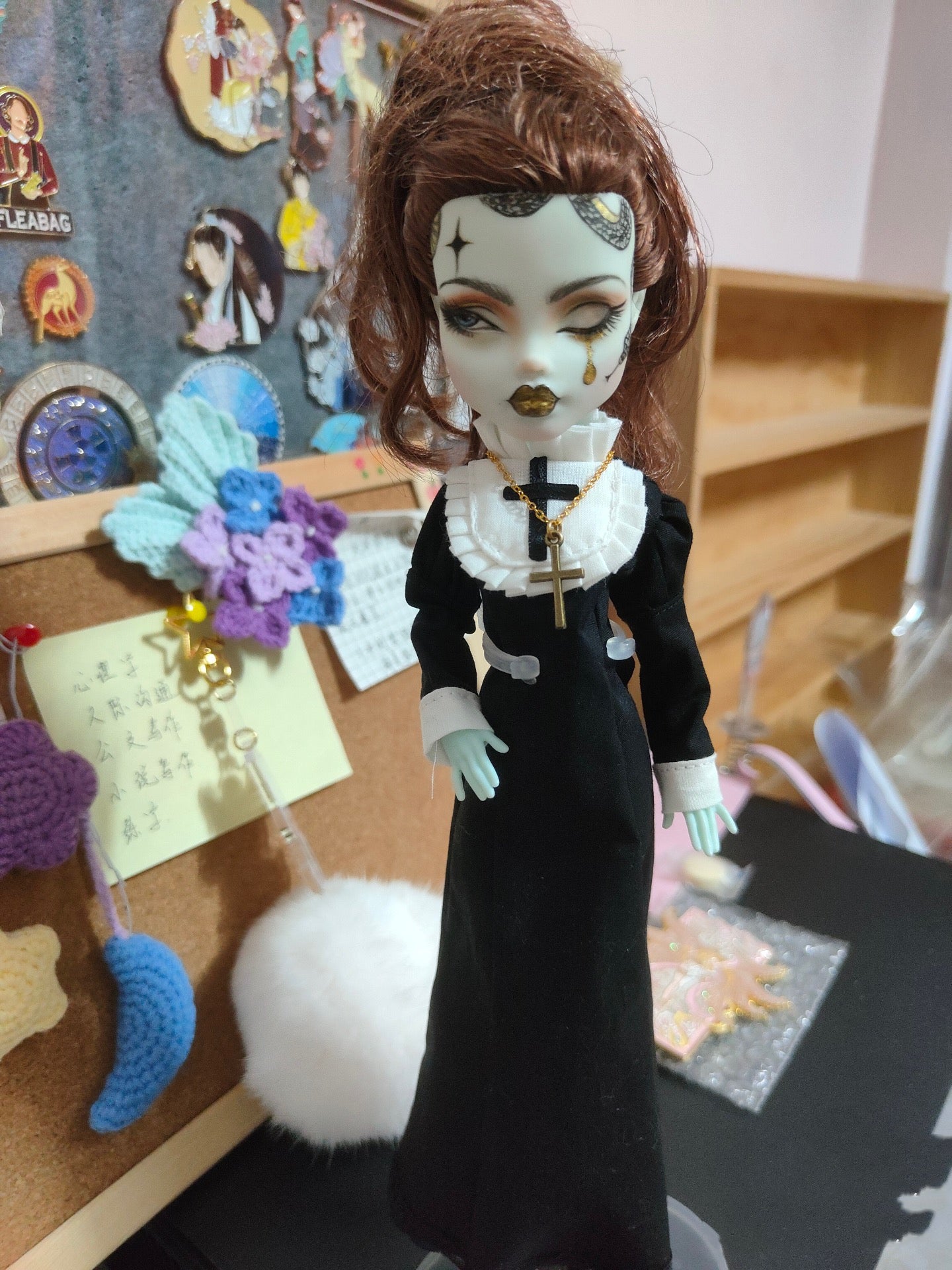MONSTERHIGH DOLL 2022 halloween custom 063 repaint series limited collection