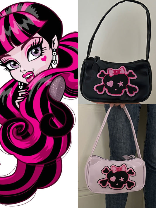Monster high Draculaura inspired handbags-custom bags 02