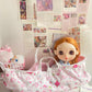 Protective and Stylish Blythe Doll sleep bag - Perfect for Travel and Storage 06