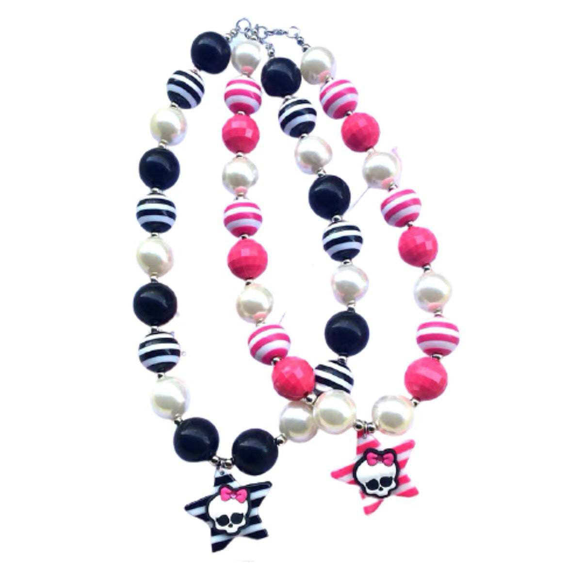 Monster high dolls bracelet/necklace/earring handmade 2023