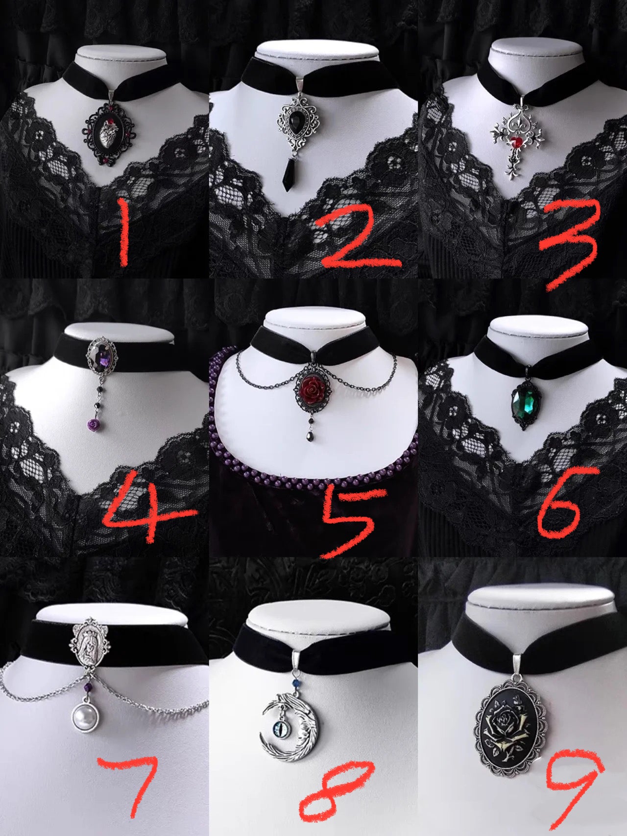 Gothic Choker Necklace