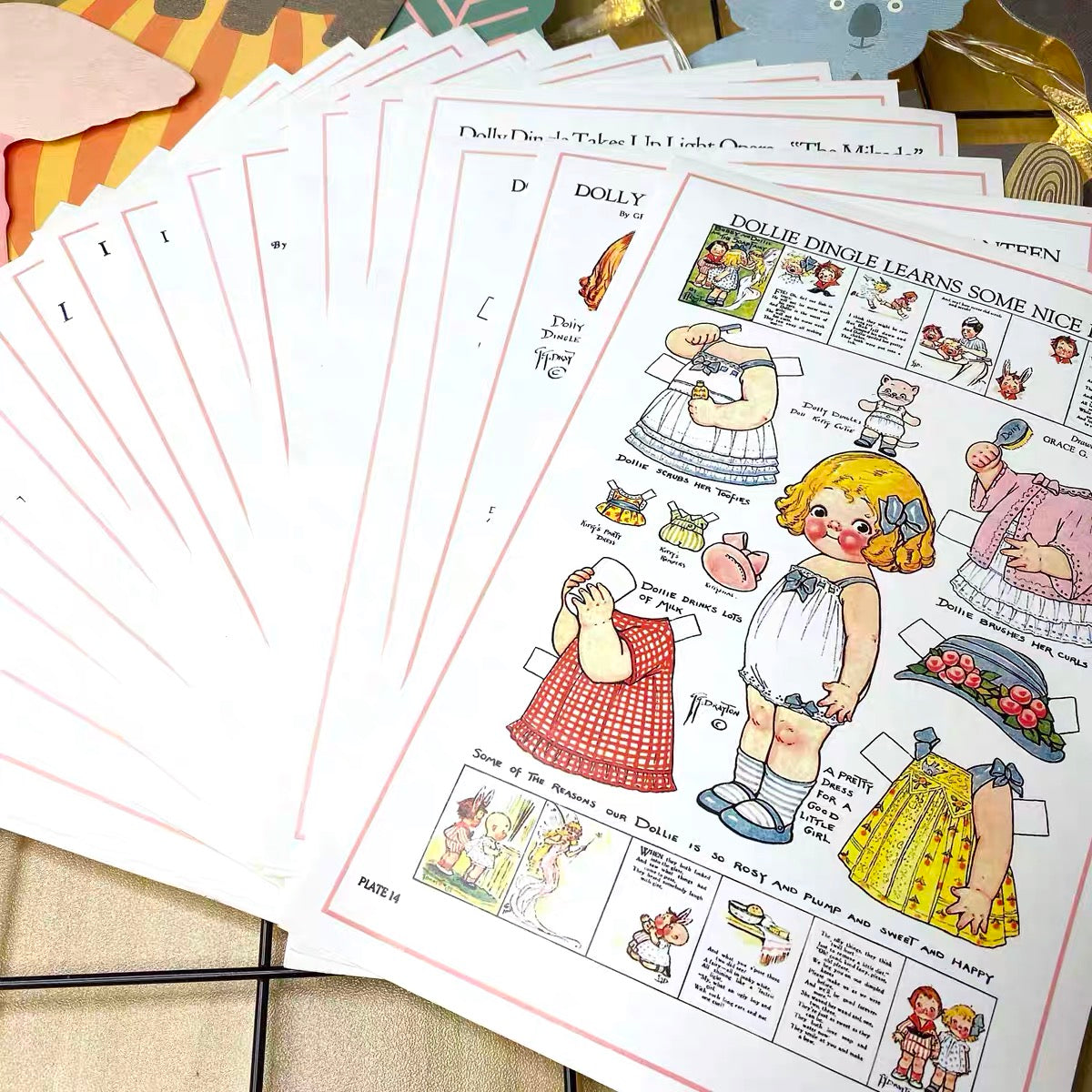Dress-up Paper Doll - fullset 60PICS 01
