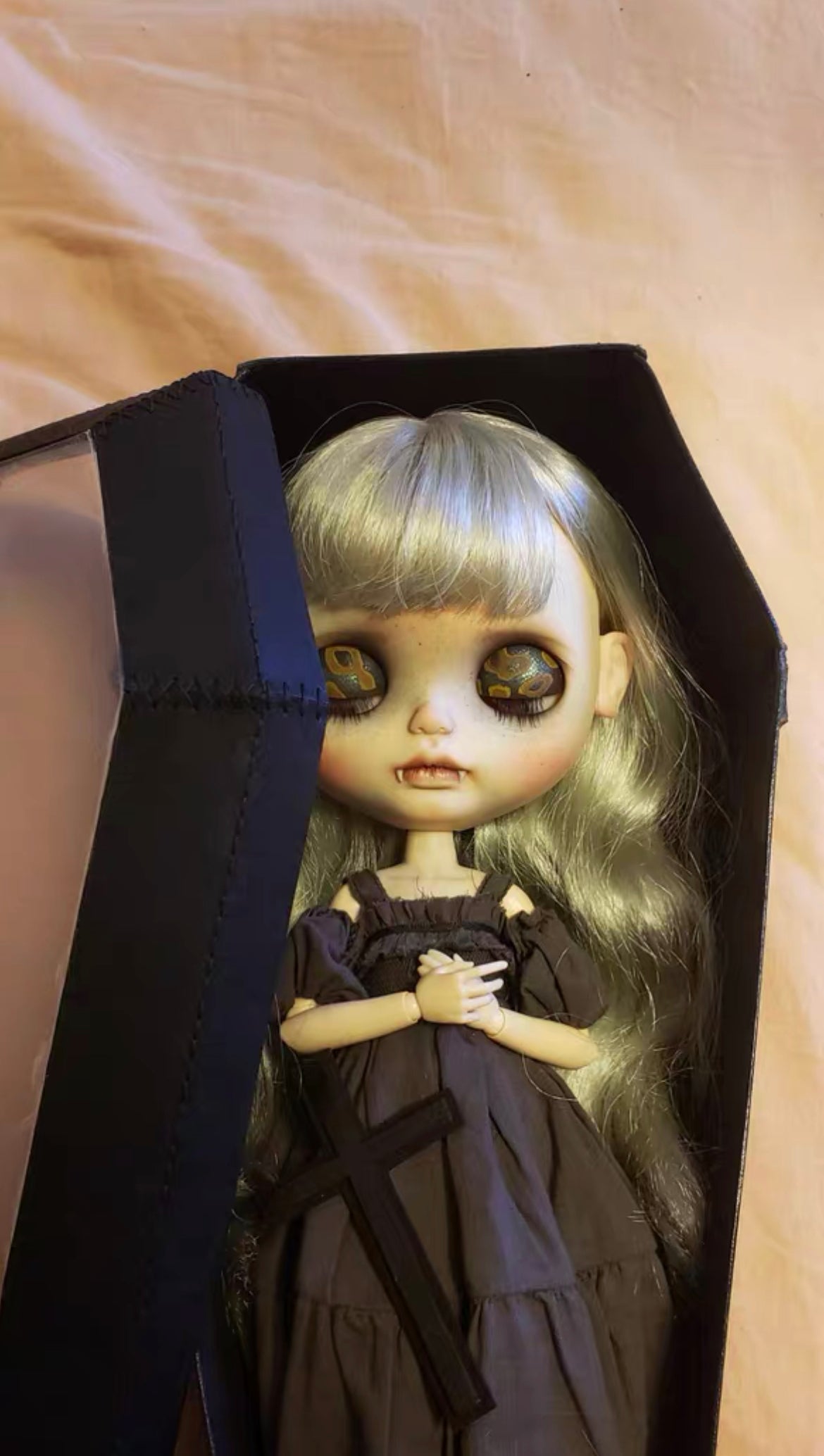 BLYTHE BJD OB 24 travel bag for 1/6 blythe BJD doll Protective SHOWCASE/DISPLAYCASE/CARRYCASE01