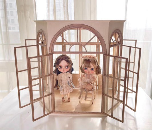 Blythe BJD DOLLHOUSE SHOW ROOM OB 11 BJD BLUYTHE DOLL SHOWCASE/DISPLAYCASE/CARRYCASE WITH 3 SIZE04