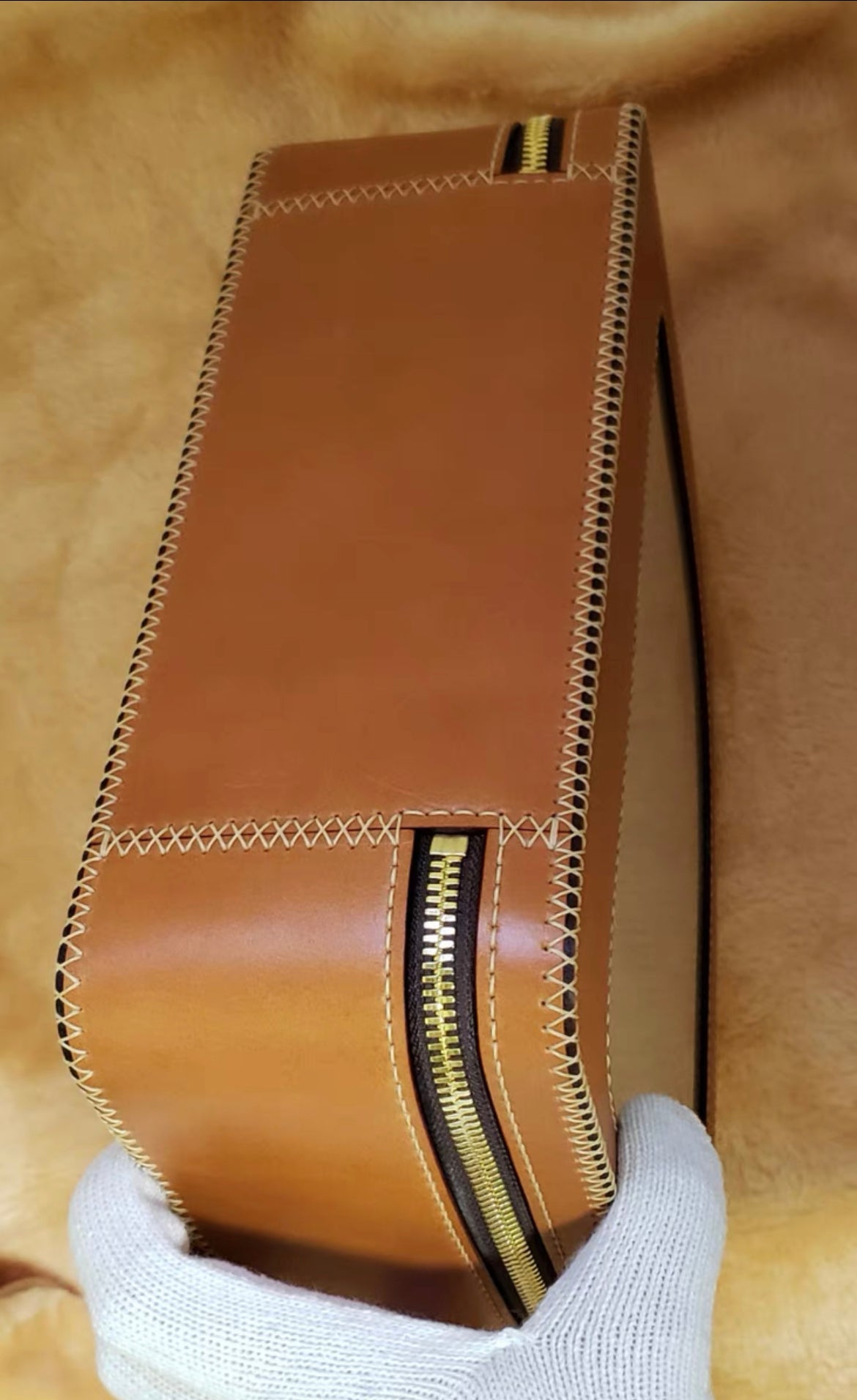 BLYTHE BJD CARRYCASE FOR OB 24 DOLL/ BLYTHE DOLL /1/6 BJD travel bag Protective For Doll leather backpack Handmade 02