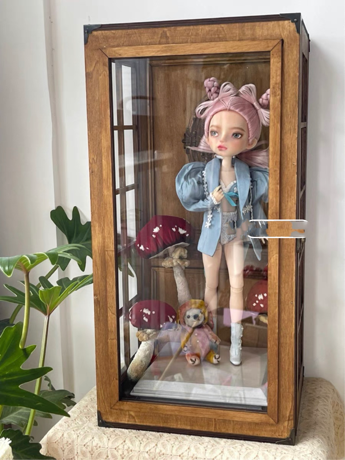 Blythe BJD dollhouse SHOW ROOM OB 24 /1/6 blythe/1/6 BJD DOLL SHOWCASE/DISPLAYCASE/CARRYCASE05