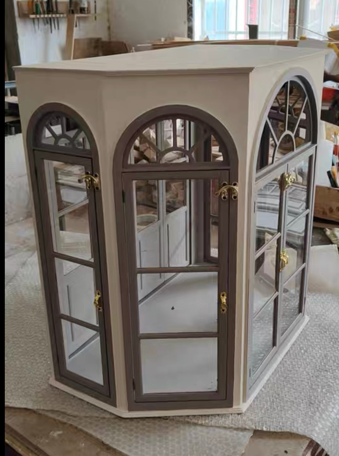 Blythe BJD dollhouse SHOW ROOM OB 11 /BJD 1/4 1/6 DOLL SHOWCASE/DISPLAYCASE/CARRYCASE with 3 size06