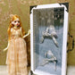Blythe/BJD dollhouse dioramaroom French room box DOLLSHOWCASE/DISPLAYCASE/CARRYCASE for 12" blythe dolls 1:6 BJD/BARBIE/MONSTERHIGH DOLLS17