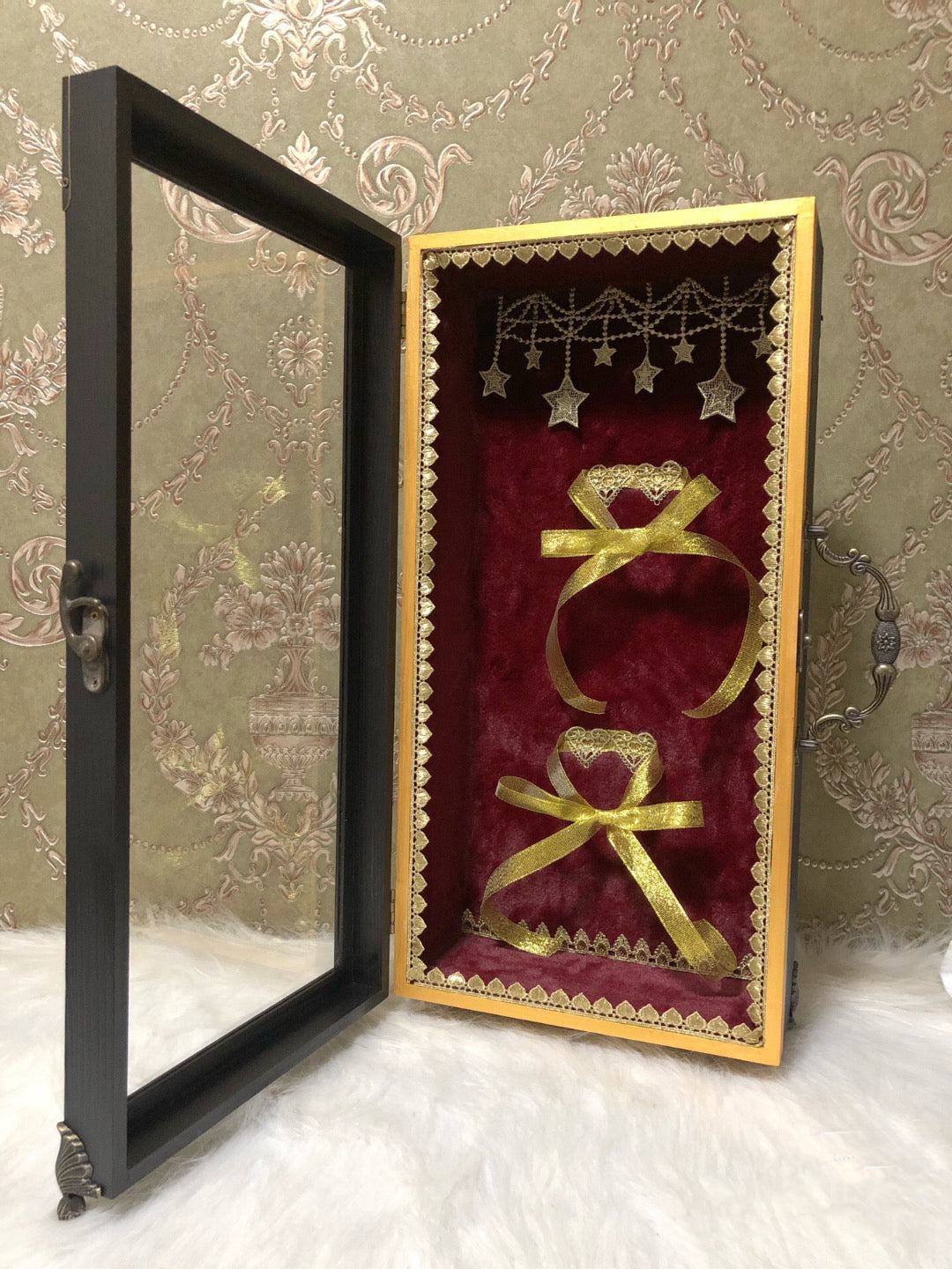 Blythe/BJD dollhouse dioramaroom French room box DOLLSHOWCASE/DISPLAYCASE/CARRYCASE for 12" blythe dolls 1:6 BJD/BARBIE/MONSTERHIGH DOLLS18