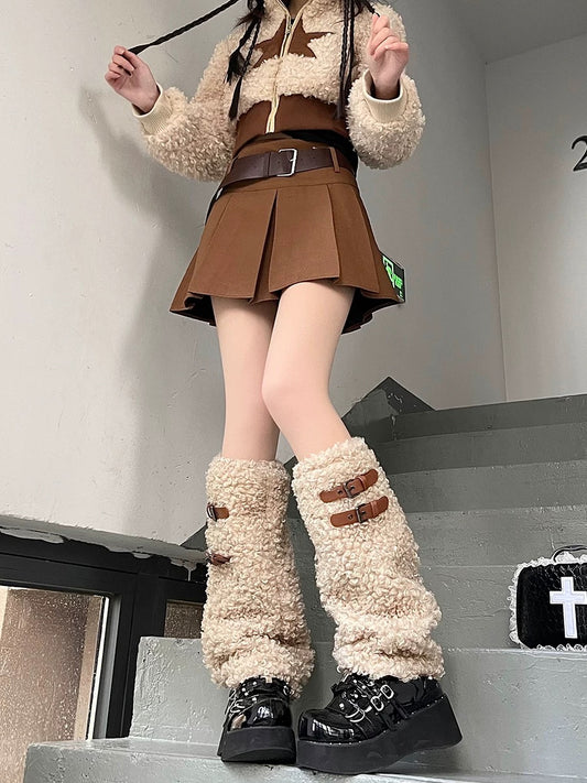 knee high socks,leg warmers 80s,y2k fashion,y2k style, summeroutfit(buy 1 get 1 free)015