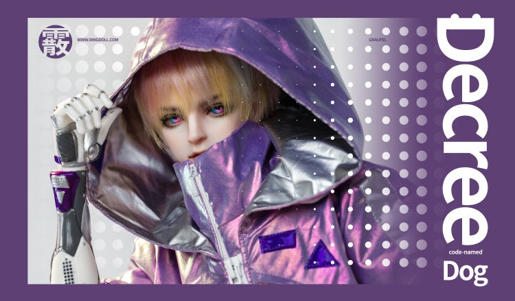 RIng Doll SD Doll D.D. Decree Dog 1/3 61cm (FULLSET)
