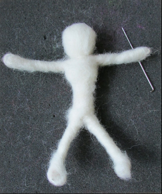 Guide to  Make A Felted Doll