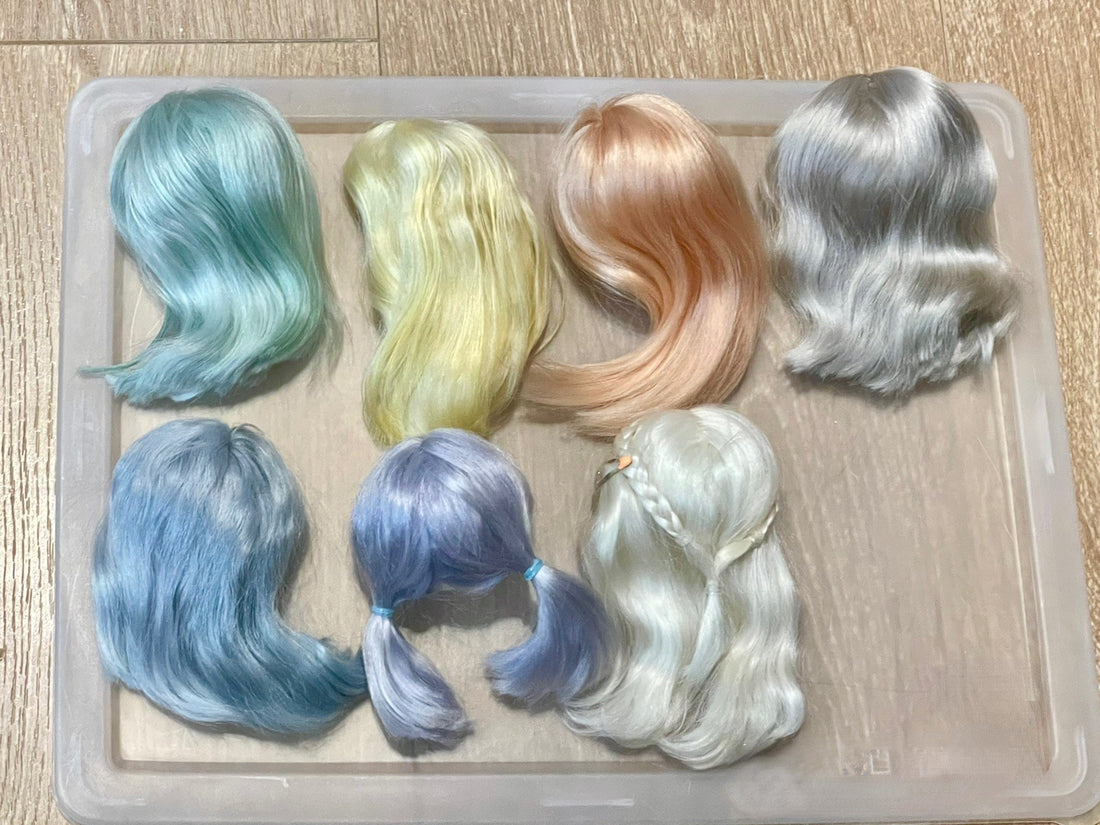 How to choose  the head shell of Blythe doll wig?