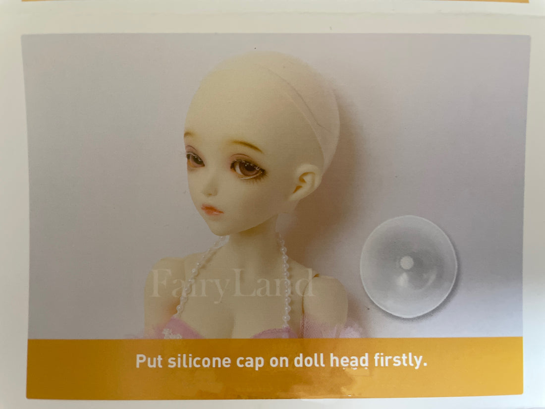 How to put wig on for dolls?