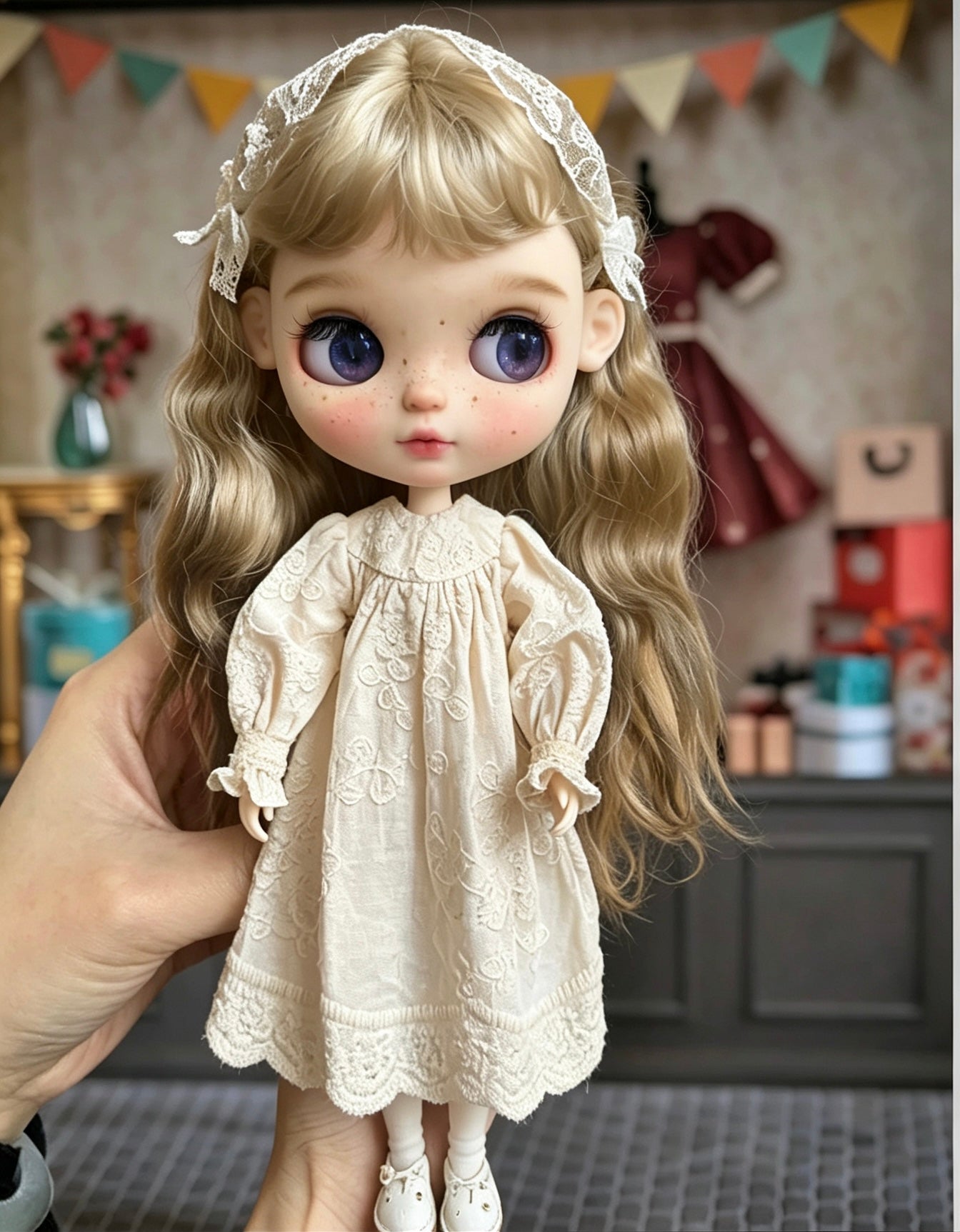 Custom Blythe Doll 2026 OOAK Blythe Limited -Art Doll 240310019