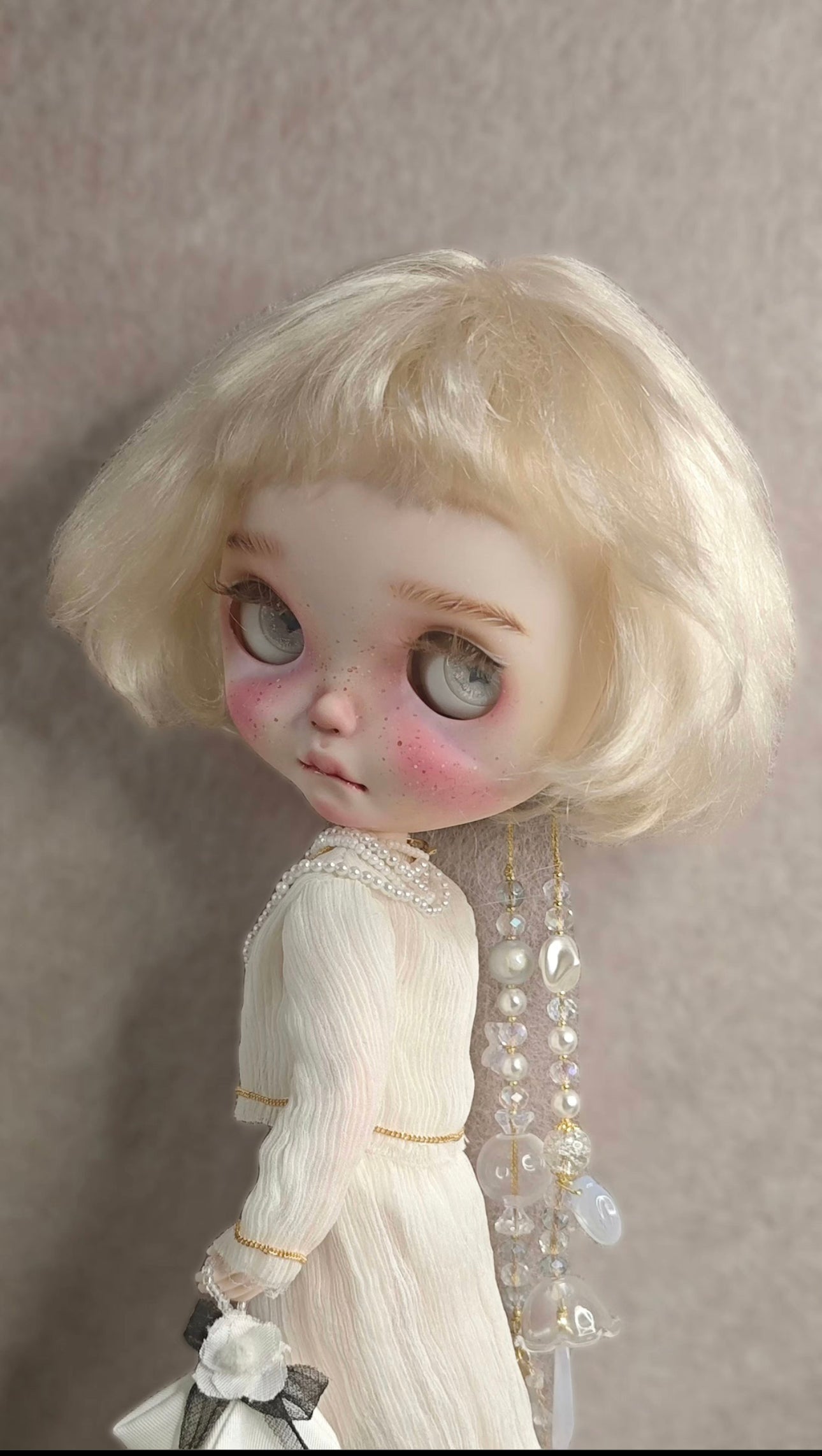 BLYTHE DOLL SHORT WIG FOR BLYTHE CUSTOM DOLL 02