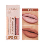Monster high inspired lip combos，lipsk kit,liquid matte lipstick&lip line pencil,2 pic