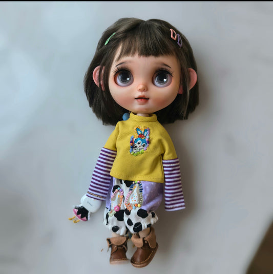 Custom Blythe Doll 2024 OOAK Limited 021