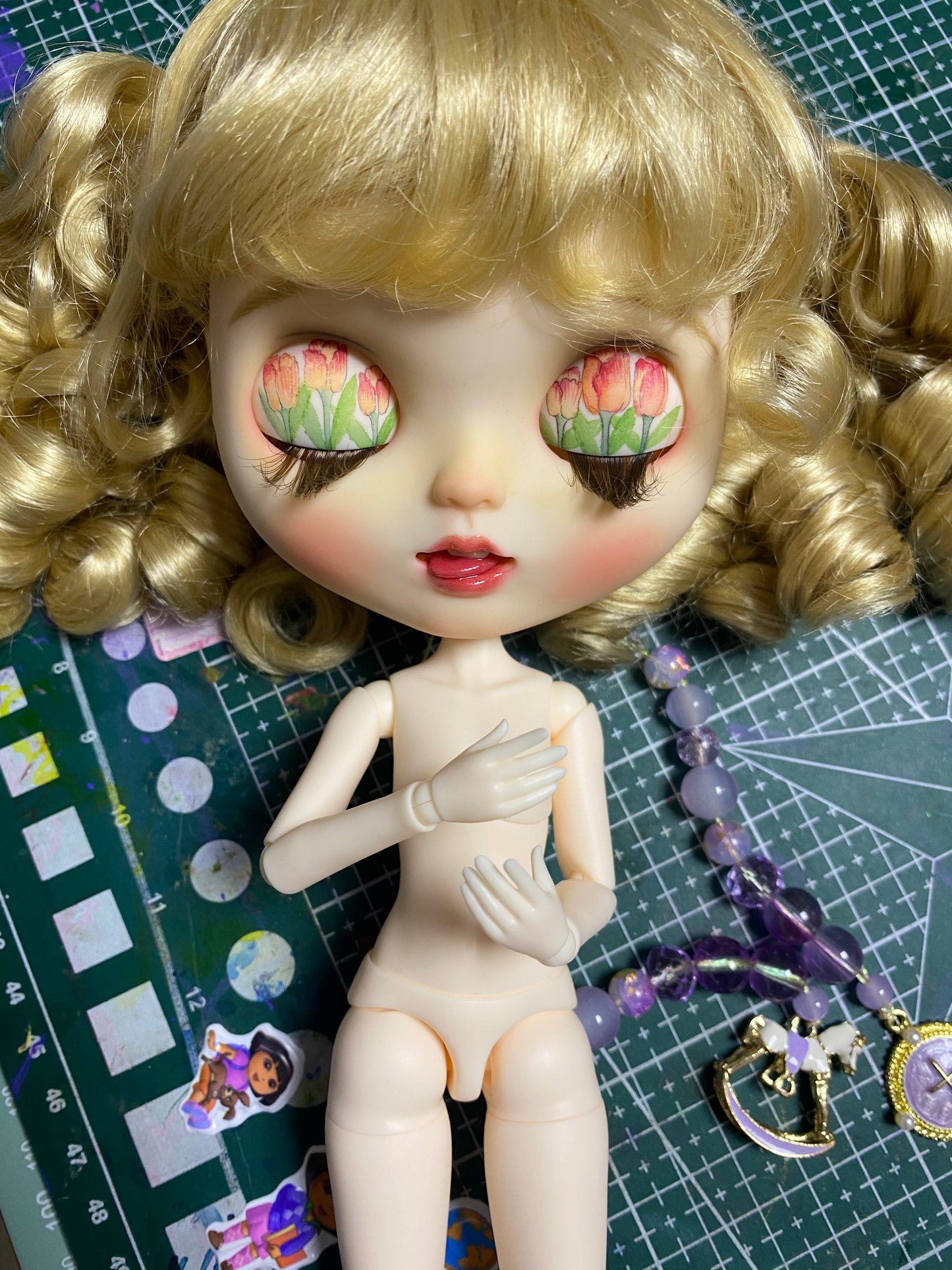 Custom Blythe Doll 2024 OOAK Blythe Limited -Art Doll 0100