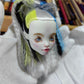 MONSTER HIGH DOLL OOAK CUSTOM，MONSTER HIGH DOLLS REPAINT,FRANKIE,DRACULAURA,LAGOONA ETC.- ART DOLL 0180