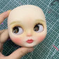 Blythe Doll Custom Faceplate with Makeup(White Skin) -RBL 03