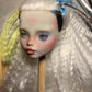 MONSTER HIGH DOLL OOAK CUSTOM，MONSTER HIGH DOLLS REPAINT,FRANKIE,DRACULAURA,LAGOONA - ART DOLL 099