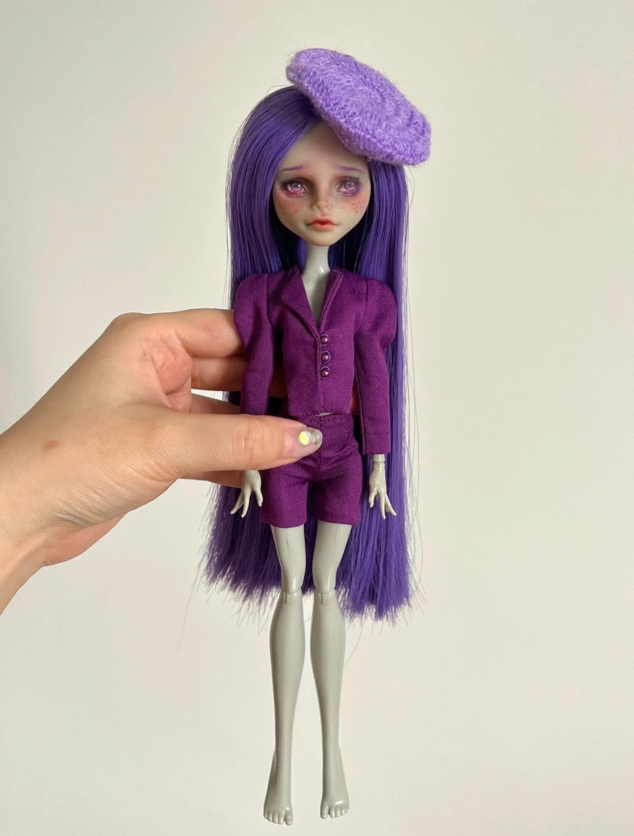 MONSTER HIGH DOLL OOAK CUSTOM -SPECTRA VONDERGEIST CUSTOM DOLL 069