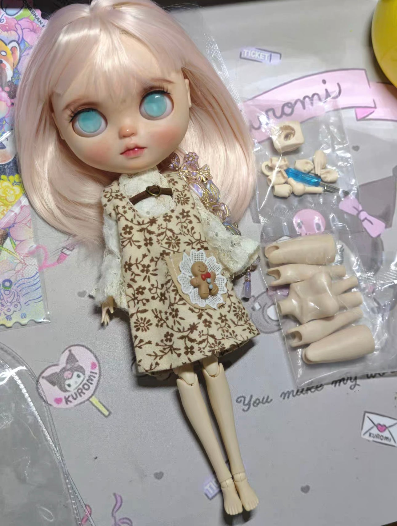 Custom Blythe Doll 2025 OOAK Limited 034