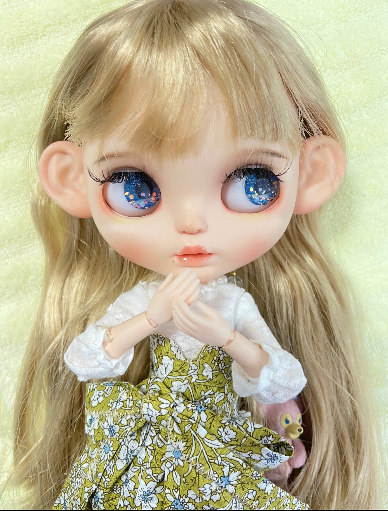Custom Blythe Doll 2024 OOAK Blythe Limited Art Doll 0118 Edelweiss Day custom-blythe-doll-2024-ooak-blythe-limited-art-doll-0118-edelweiss-day