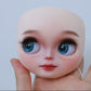 Blythe Doll Custom Faceplate with Makeup(White Skin) -RBL 014