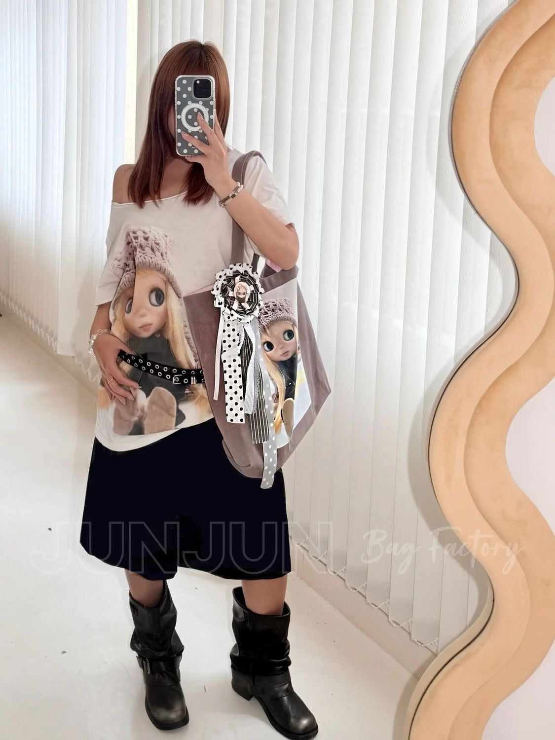 ITA BAG Blythe BJD Dollhouse Show Room for Blythe/ Bjd Doll Showcase/Displaycase/Carryyingcase011