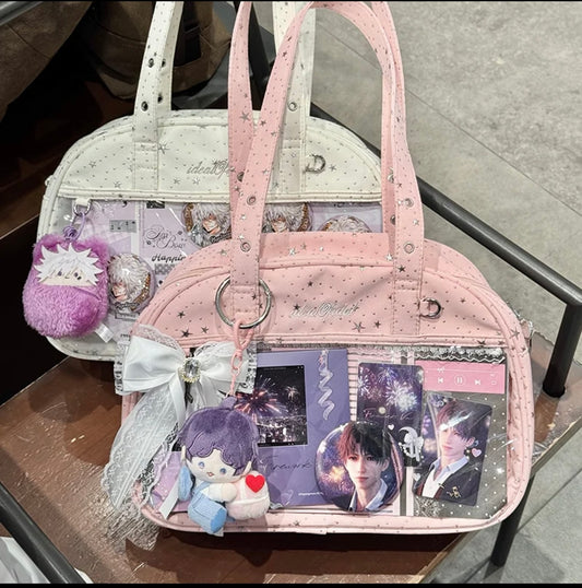 ITABAG Blythe Doll Diorama,dollhouse,Clear Pin Display Purse099