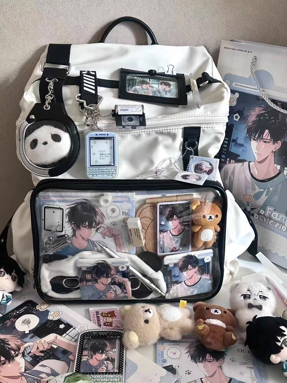 ITABAG BLYTHE BJD travel bag for Blythe/BJDProtective For Doll SHOWCASE/DISPLAYCASE/CARRYCASE 01208