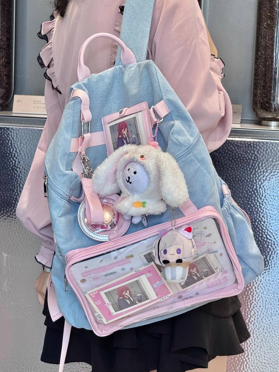 ITABAG BLYTHE BJD travel bag for Blythe/BJDProtective For Doll SHOWCASE/DISPLAYCASE/CARRYCASE 0125