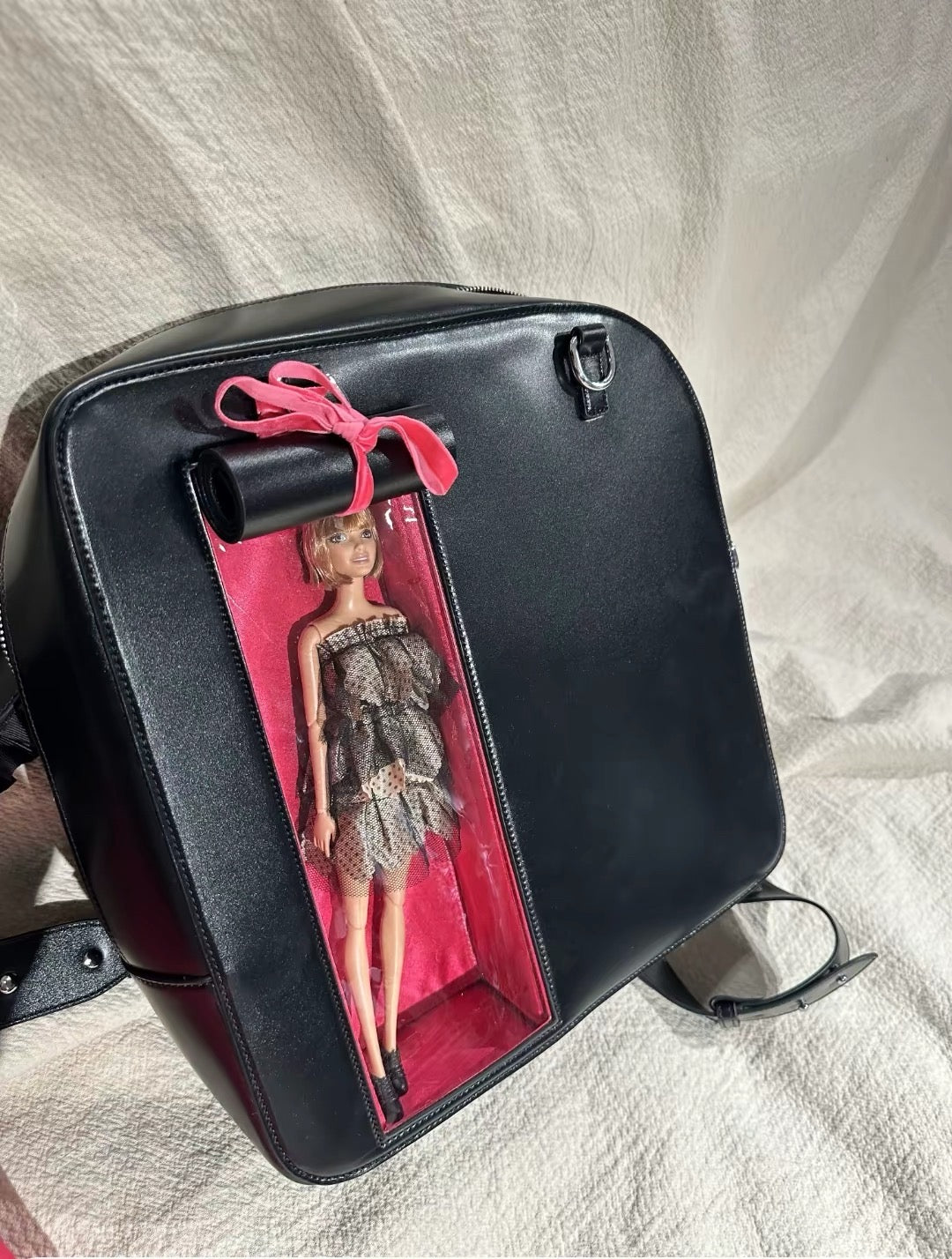 ITA BAG LABUBU,MAOMAO,BLYTHE BJD travel bag for Blythe/Protective For Doll SHOWCASE/DISPLAYCASE/CARRYCASE 074