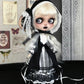 Halloween  Long Dress Night Dress for Blythe,BJD 1/6 Doll Clothes Customized 014